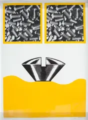 Parafuso by Claudio Tozzi, 1976, Serigrafia sobre papel, offered Nov 2018