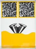 Claudio Tozzi, Parafuso, 1976, Serigrafia sobre papel