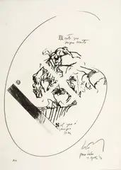 Sem Título by Wesley Duke Lee, 1972, litogravura sobre papel, offered Nov 2018