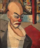 Palhaço by Darwin Silveira Pereira, 1960, óleo sobre tela, offered Nov 2018