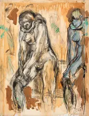 Sem Título by Antonio Helio Cabral, 1987, óleo sobre tela colado em placa, offered Nov 2018