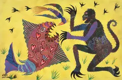 Sem Título by Francisco Da Silva, óleo sobre tela, offered Nov 2018
