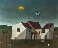 Sem Título by Inos Corradin, óleo sobre tela, offered Nov 2018