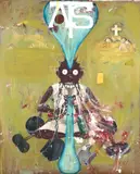 Manuel Ocampo, Chacas Finas, 1997, óleo sobre tela