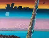 Walter Lewy, Composição com Tronco, Lago e Planeta