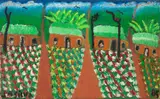 Paisagem Rural by José Antônio da Silva, 1985, óleo sobre tela, offered Nov 2018