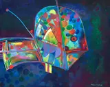 Peixe by Aldemir Martins, 1992, acrílica sobre tela, offered Nov 2018