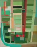 Zélia Salgado, Sem Título, óleo sobre tela