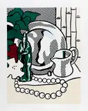 Roy Lichtenstein, Still Life with Figurine, litografia e serigrafia no papel Rives BFK