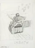 Árabe no Arado by Candido Portinari, 1956, grafite sobre papel, offered Nov 2018