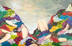 Mariana Palma, Amnésia (Para Transbordar), 2003, acrílica sobre tela