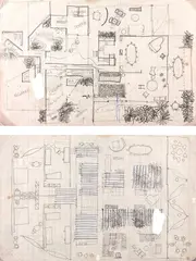 Sem Título by Leonilson, 1979, desenho/grafite e esferográfica sobre papel, offered Nov 2018