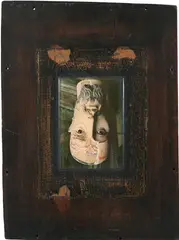 Anunciação by Farnese de Andrade, escultura em madeira, offered Nov 2018