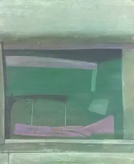 Sem Título by Luiz Paulo Baravelli, 1967, óleo sobre madeira, offered Nov 2018