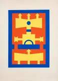 Rubem Valentim, Sem Título, 1969, serigrafia sobre papel