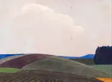 Paisagem by Paul Ruegg, 1985, aquarela sobre papel, offered Nov 2018