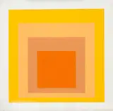 Sem Título by Josef Albers, serigrafia sobre papel, offered Nov 2018