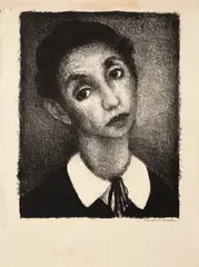Paul Citroen, Figura Feminina, litogravura sobre papel