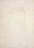 Retrato de Eleonore Koch by Alfredo Volpi, grafite sobre papel, offered Nov 2018