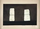 Sem Título by Mira Schendel, têmpera e verniz sobre papel, offered Nov 2018
