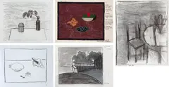 Sem Título by Eleonore Koch, técnica mista e colagem sobre papel, offered Nov 2018