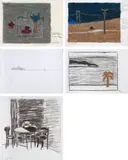 Sem Título by Eleonore Koch, técnica mista e colagem sobre papel, offered Nov 2018