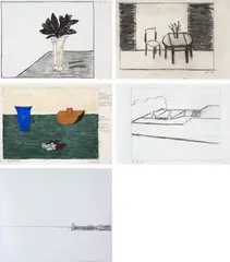 Sem Título by Eleonore Koch, técnica mista e colagem sobre papel, offered Nov 2018