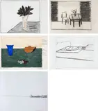Sem Título by Eleonore Koch, técnica mista e colagem sobre papel, offered Nov 2018