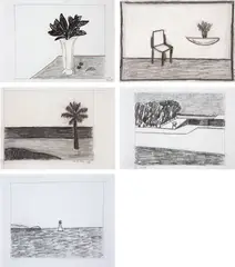 Sem Título by Eleonore Koch, técnica mista e colagem sobre papel, offered Nov 2018