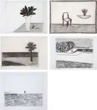Sem Título by Eleonore Koch, técnica mista e colagem sobre papel, offered Nov 2018