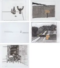 Sem Título by Eleonore Koch, técnica mista e colagem sobre papel, offered Nov 2018