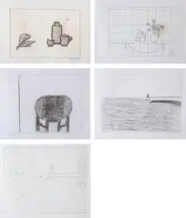 Sem Título by Eleonore Koch, técnica mista e colagem sobre papel, offered Nov 2018