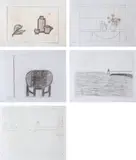 Sem Título by Eleonore Koch, técnica mista e colagem sobre papel, offered Nov 2018