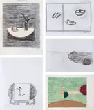 Sem Título by Eleonore Koch, técnica mista e colagem sobre papel, offered Nov 2018