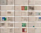 Caderno de Desenho nº 2 by Eleonore Koch, grafite, carvão e têmpera sobre papel, offered Nov 2018