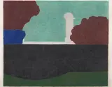 Eleonore Koch, Sem Título, 1987, pastel sobre papel