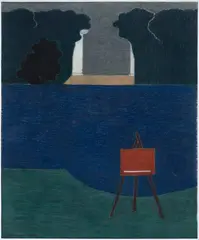 Eleonore Koch, Sem Título, 1986, pastel sobre papel
