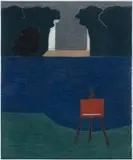 Eleonore Koch, Sem Título, 1986, pastel sobre papel