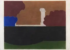 Eleonore Koch, Sem Título, 1987, pastel sobre papel