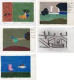 Sem Título by Eleonore Koch, técnica mista e colagem sobre papel, offered Nov 2018