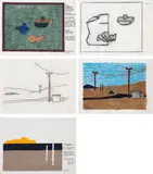 Sem Título by Eleonore Koch, técnica mista e colagem sobre papel, offered Nov 2018