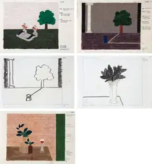 Sem Título by Eleonore Koch, técnica mista e colagem sobre papel, offered Nov 2018