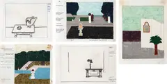 Sem Título by Eleonore Koch, técnica mista e colagem sobre papel, offered Nov 2018