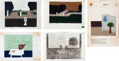 Sem Título by Eleonore Koch, técnica mista e colagem sobre papel, offered Nov 2018