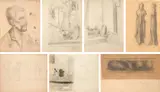Sem Título by Eleonore Koch, carvão sobre papel, offered Nov 2018