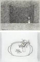 Sem Título by Eleonore Koch, carvão sobre papel, offered Nov 2018
