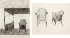 Sem Título by Eleonore Koch, carvão sobre papel, offered Nov 2018