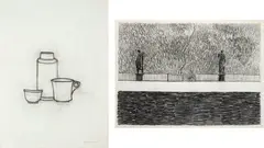 Sem Título by Eleonore Koch, 1991, carvão sobre papel, offered Nov 2018