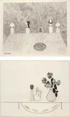 Sem Título by Eleonore Koch, 1975, carvão sobre papel, offered Nov 2018