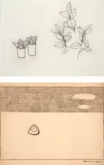 Sem Título by Eleonore Koch, carvão sobre papel, offered Nov 2018